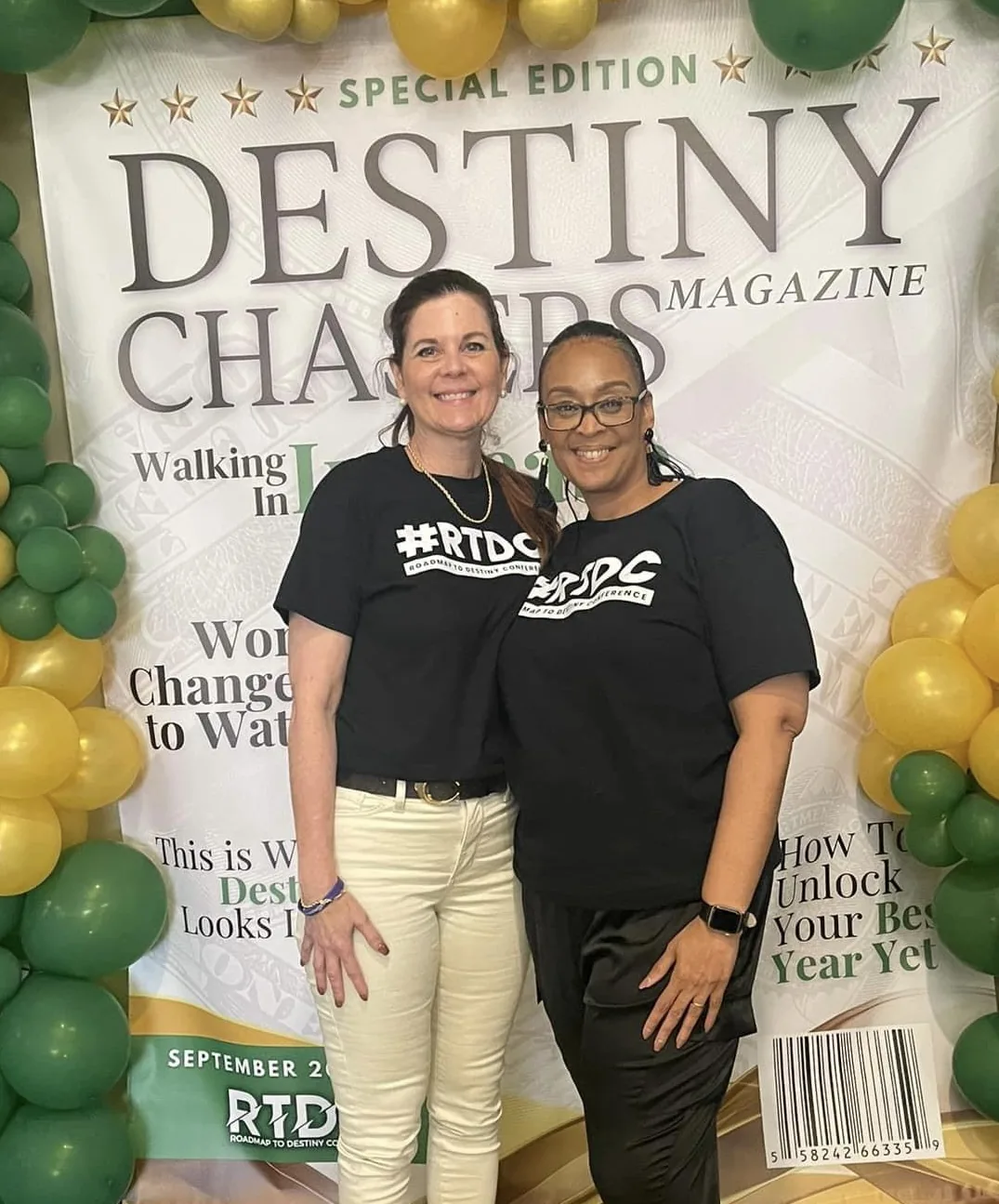 Carole Mendoza at the Roadmap to Destiny Conference